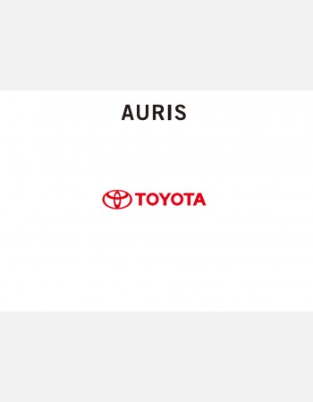 toyota auris hybrid 2016 2017 2018 owners manual